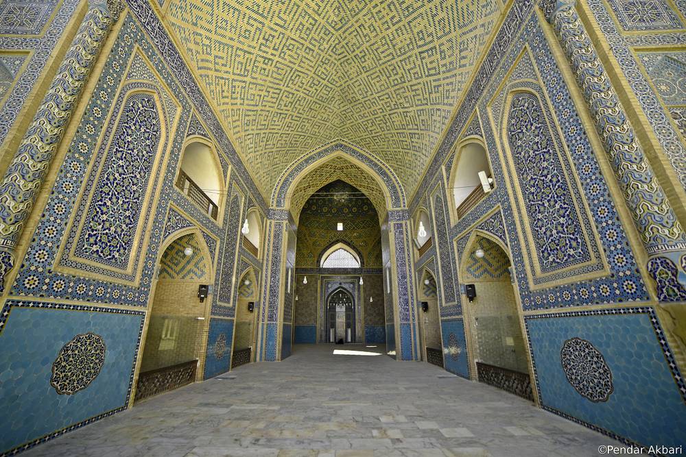 Yazd - Jaame' Mosque-Interior design